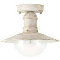 RABALUX Oslo spoljna plafonjera E27 60W belo / zlato IP44