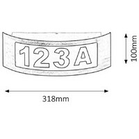 RABALUX Innsbruck spoljna E27 14W staro zlato IP44