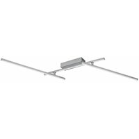 RABALUX Negan, LED plafonjera, srebrna 24W 1550lm-2850lm, 4000K