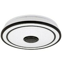 RABALUX Nikolaus, plafonska lampa, crna 24W, 1600lm-2400lm, 3000-6500K IP20