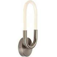 RABALUX Irelia, LED zidna lampa 9W, 650lm, 4000K, 14x35cm, satin hrom metal, IP20