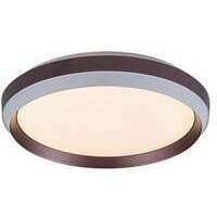 RABALUX Fontana, LED plafojera metal braon prsten, 24W, 1100lm, 3000K, 39cm, IP20