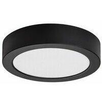 RABALUX Shaun2 plafonjera 15W 4000K crna okrugla