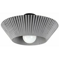 RABALUX Revan, plafonska tekstilna siva 1xE27,  precnik 40cm