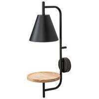 RABALUX Azome, zidna drvo/metal crna sa stalkom, E27, visina 50cm, kabal 150cm sa prekidacem