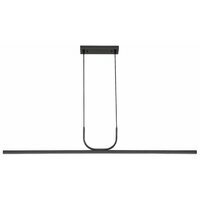 RABALUX Elia, LED visilica mat crna aluminium, 25W, 2000lm, 3000K, š120cm, v130cm