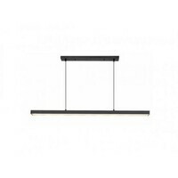 RABALUX Tariq, LED visilica mat crna aluminium, 30W, 1650lm, 4000K, š120cm, v130cm