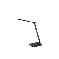 RABALUX Traze, stona crna sa wireless i USB punjacem za mobilni, LED 5W, 3000-65000K, dimabilna