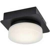 RABALUX Attichus, mat crna 5W,670lm-750lm, 4000K IP44