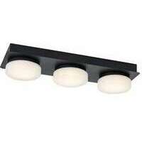 RABALUX Attichus mat crna 18W 1700lm-2350lm, 4000K IP44