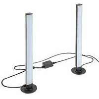 RABALUX Paco, set 2 podne lampe samo RGB svetlo, 5W, visina 38cm, daljinski, dimabilna, IP20, kabal 200cm