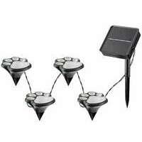 RABALUX Wigry spoljna solarna lampa cetiri šape 3000K