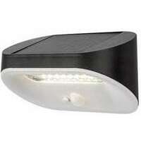 RABALUX Brezno spoljna solarna zidna lampa crna 3,2W
