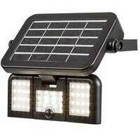 RABALUX Lihull spoljna solarna zidna lampa crna 9,6W 500lm 4000K senzor pokreta