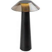 RABALUX Assen, LED spoljna stona punjiva lampa, metal crna, 5W, 40lm (bez dif. 150lm), 3000K