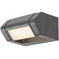 RABALUX Medna, LED spoljna zidna, aluminium antracit, 8W, 530lm (bez dif. 930lm), 3000K