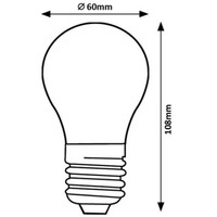 RABALUX Filament LED sijalicaE27 A60, 7W, 850lm, 4000K