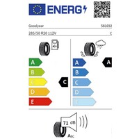 GOODYEAR 285/50R20 112V EFFICIENTGRIP 2 SUV