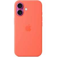 APPLE iPhone 16 Silicone Case with MagSafe - Tangerine mdgn4zm/a