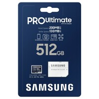 SAMSUNG PRO Ultimate MicroSDXC 512GB U3 MB-MY512SA 