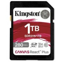 KINGSTON SDR2V6 1TB 1TB SDXC UHS-II 280R / 150W U3 V60 