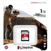 KINGSTON SDR2V6 1TB 1TB SDXC UHS-II 280R/150W U3 V60