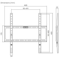 X STAND FIX 32-75