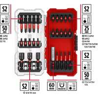 EINHELL S-Case 28 kom Set impaktor bitova 25-50mm bit i nas Kljucevi 6-8-10