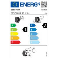 GOODYEAR 225/50R17 98Y EAG F1 ASY 6 XL FP