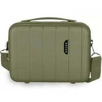 MOVOM WOOD ABS Beauty case tamno zelena
