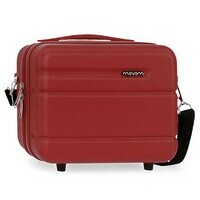 MOVOM GALAXY ABS Beauty case crvena