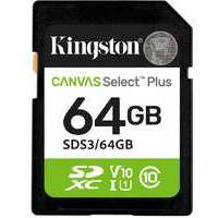 KINGSTON SD 64GB Kingston Canvas SelectPlus gen 3