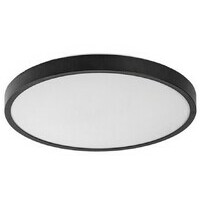 RABALUX Alenzo, LED plafonjera sa daljinskim, dimabilna, 24W, 3000-6000K, 35.5cm, IP44, crna