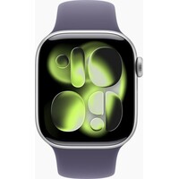 APPLE Watch S11 GPS 46mm Silver Aluminium Case with Purple Fog Sport Band - M/L meva4rk/a