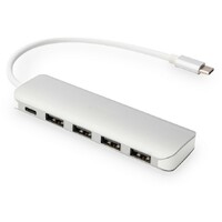 DIGITUS USB-C hub 4 USB 3.0 porta + PD