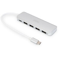DIGITUS USB-C hub 4 USB 3.0 porta + PD