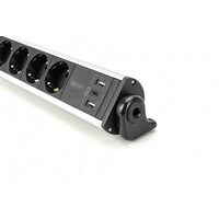 DIGITUS Produzni kabl sa 6 uticnice +3 USB