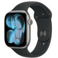 APPLE Watch S11 GPS 46mm Space Grey Aluminium Case with Black Sport Band - S / M mev04rk / a