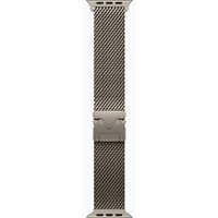 APPLE Watch Ultra 3 Cellular 49mm Natural Titanium Case with Natural Titanium Milanese Loop - Medium mewy4se/a