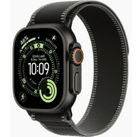 APPLE Watch Ultra 3 Cellular 49mm Black Titanium Case with Black / Charcoal Trail Loop - M / L mf1h4se / a