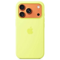 APPLE iPhone 17 Pro Silicone Case with MagSafe – Neon Yellow mgff4zm / a