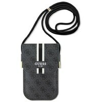 GUESS Leather Phone bag Black