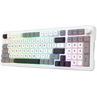 REDRAGON Bragi Pro MK688 Wired&2.4G&BT White