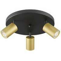 BRAYTRON BRY-BETA-RND_3-GLD-GU10-SPOTLIGHT