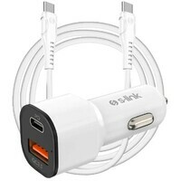 S-LINK SL-EC38PD USB-A USB-C PD + USB-C kabl 38W