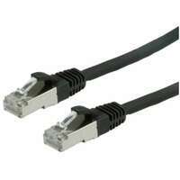 E-GREEN Kabl SFTP Patch Cat6A 1m crni