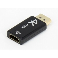E-GREEN Adapter DisplayPort 1.4 (M) - HDMI 2.0 (F) crni