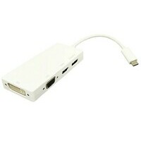 E-GREEN Adapter USB 3.1 tip C (M) - Display Port + HDMI + VGA (F) 
