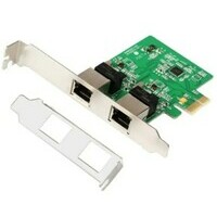 E-GREEN PCI-Express kontroler 2-port Gigabit Ethernet 