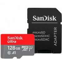 SANDISK SDXC 128GB Ultra Micro 140MB / s A1 Class 10 UHS-I sa Adap.
